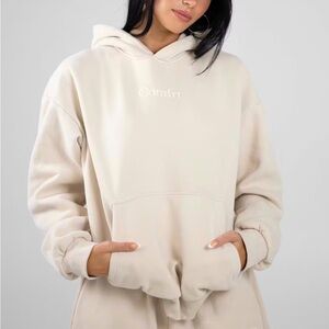 Comfrt Oversized Weighted Hoodie, Size Medium